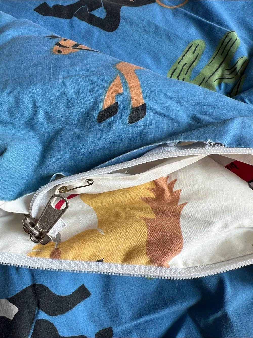 Vintage Lands End Coming Home Kids Sleeping Bag